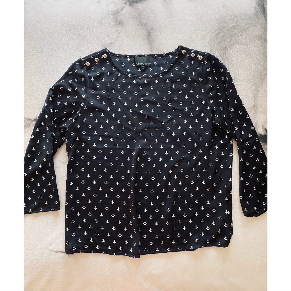 Cynthia Rowley Anchor Top